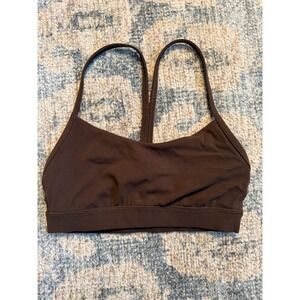 Lululemon Flow Y Bra Size 4 Excellent  Condition